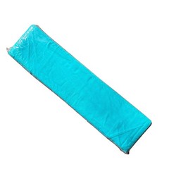 NOS Minnetonka Mills Fabric Blue Turquoise Lycra Jersey Cotton 5 Yards SEALED