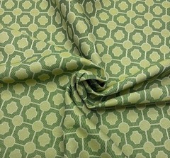 BALLARD DESIGNS LETHA GREEN InsideOut GEOMETRIC PERFORMANCE FABRIC BY YARD 57″W