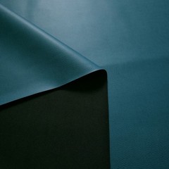 Matte Teal Green Vibrant Leatherette Fabric 54″ Eggshell Finish By The Yard