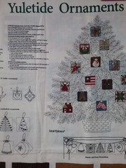 Cranston Dreamspinner Yuletide Ornament Fabric Panel – Quilt or Sew fun Project