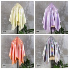Metallic Shiny Wet Look Waterproof Nylon Fabric For Puffer Coat Jacket Clothes