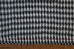 Black White Mini Tiny Houndstooth Print Decor Fabric 3 yards Poly or Blend 59″