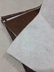 Brown Faux Leather & Grey Suede 10 Piece Fabric Bundle- 18″ x 18″