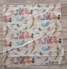 Peter Pan Wendy Fabric 9″ x 9.5″ Crafting Sewing Length Piece New