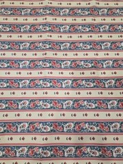 VTG Waverly Fabric Floretta Al Fresco Cotton Decor Upholstery Panel 1.5yds x 59″