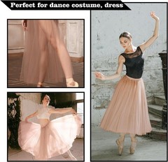 Nude Sheer Stretch Mesh Material, 1 Yard – Ideal for Lingerie & Dance Outfits