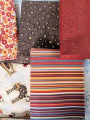 Makover UK Fancy Cats Half Yard Bundle NEW Hancock’s of Paducah Cotton Quilting