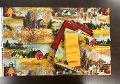 Farm Barns County Theme Fabric Bundle Quilting Treasure Pillowcase Cuts