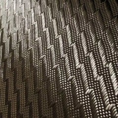 3K 240gsm Real Carbon Fiber Cloth Fabric lightning Weave 100cm Width Black