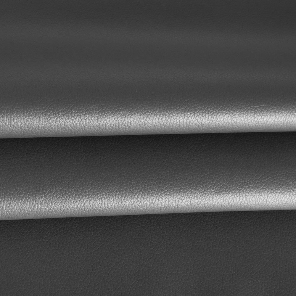 Faux Leather Fabric Knit Back Renovate for Car Decoration Upholstery 0.5mm Thick