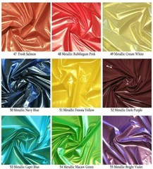 Shiny Metallic PVC Latex Pleather Stretch Fabric Vinyl Bodycon Dress Catsuit 54″