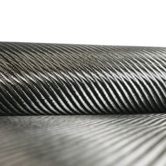 DIY Black Carbon Fibre Cloth Fabric 280gsm Twill Weave 50x100cm – Roll Packed