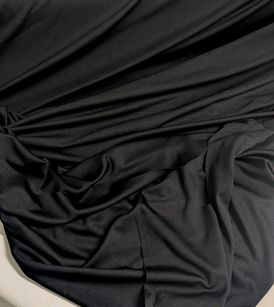 Black Polyester Fabric – 2 Yard Cuts