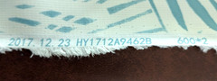 Patagonia Deadstock Fabric SP19 58″w Rain Fern/Dam Blue Polyester – By The Yard