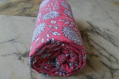 5 Yard New Hand Printed Indian Fabric 100% Cotton NO DUTY CHARGES 100%✅ZK-376