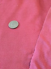 DUSTY ROSE Pinwale 100% Cotton Fabric Tiny Corduroy 4+ Yards x 60″ Shabby Chic