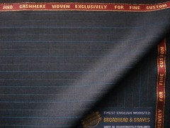 97% SUPER 150’s WOOL WORSTED & 3% CASHMERE SUITING FABRIC MADE IN ENGLAND =3.4 m