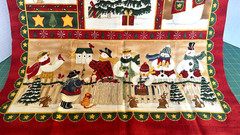 Celebrate The Season by Deb Strain for MODA Fabrics Snowman Cheater Panel