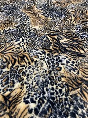 Luxe Wildcat Bengal Cheetah – Cuddle Minky Faux Leopard Fur Fabric