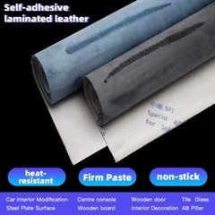 Car Interior Fabric Vinyl Car Wrap Sticker Car Modification Door Panel Workbench