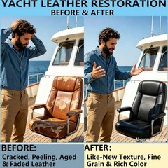 Marine Vinyl Faux Leather: 54″ x 36″ Black Upholstery Vinyl