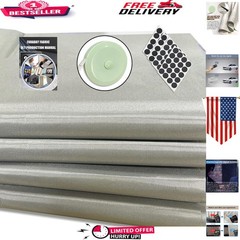 43″ W x 118″ L Military-Grade Faraday Fabric for Ultimate Privacy Protection