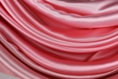Peach Satin Charmeuse Fabric by the Yard, Silky Charmeuse for Bridal Fashion