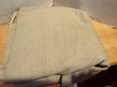 BEIGE Tweed FABRIC 46″ X 2 FULL YARDS+