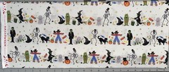 FERN’s FAT 8 SCRAP 9X22 H’ween Parade Cream Metallic/Rifle Paper Co/Cotton&Steel