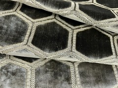 1 YARD Of Manipur ~ Moleskin Colorway Designers Guild Velvet Fabric