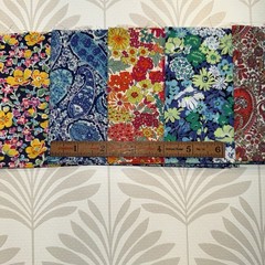 Liberty of London Tana Lawn Bundle of Fat Eighths ~ 10 Prints 9″ x 27″ Floral