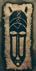 Batik wall art