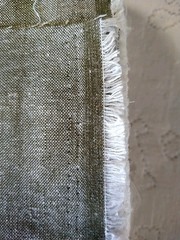 Robert Kaufman Essex Yarn Dye Fabric Olive Linen Cotton Blend- Machine Wash BTHY