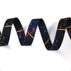 1 Meter 2.5cm Width Splash Camouflage Webbing Non-elastic Edging Strap DIY Parts