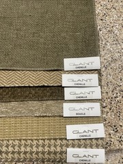 Glant Fabric lot of 42 Large Squares Scrapbooking Crafts 12×12