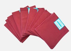 Waverly Maroon Cotton Fabric Lot of 8 100% Cotton Sewing Quilting Crafts 18″x21″