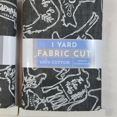 Fabric Editions FARMHOUSE Slate Gray Background 1 Yard Packages Lot of 2 NWT