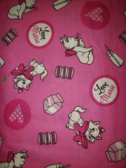 Disney Movie Aristocats MARIE 100% Cotton Fabric 44″ Wide×BTY, Springs Creative.
