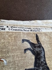 Cranston VIP Joan Messmore Fabric Different Dog Breeds 5 1/2 Yards