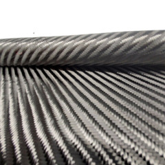 3K 280gsm Big Twill Weave Real Carbon Fiber Cloth Black Fabric Cloth 100*50cm