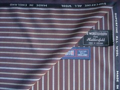100% PURE WOOL WORSTED BLAZER FABRIC – MADE IN ENGLAND -2.0 m