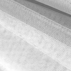 White English Net Fabric 100% Nylon 60″ Wide Soft Fine Hex Mesh By The Yard