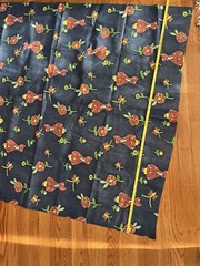Vintage Fabric Holly Hobby Butterfly Floral Fabric