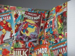 Marvel SPRINGS Retro Comic Covers Multicolor 100% Cotton Fabric 31″x 43″ NEW