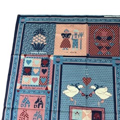 Vintage Fabric Panel ” I Love Country” For Quilt by Spring Ind 45 X 35″