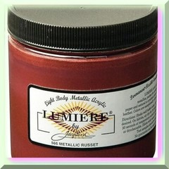 8 oz Metallic Fabric and Surface Paint
