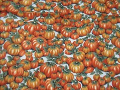 Hoffman International Fabrics PUMPKINS ALLOVER Cotton Fabrics Orange SBTY X 42″