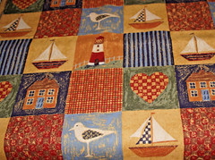 Quality Sturdy Woven Cotton Fabric for Home Decor * BTY * Coastal / Ocean Theme