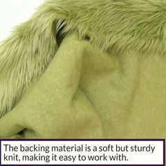 Bianna Olive Green Faux Fur Fabric, 60 inches Wide Options, American Seller, …