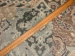 iLiv Premium Velvet Fabric 3.4m Chalet Glacier Curtain Upholstery Cushion Blind